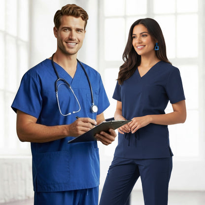 Medi8 Unisex Scrub Top - Healthcare