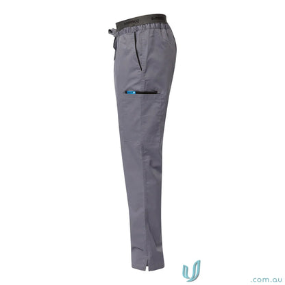 Gray Medi8 Unisex Stretch Scrub Pant great for comfortable stretch and style