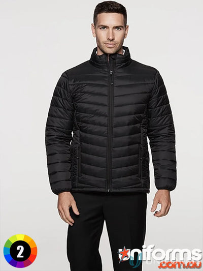 Mens Buller Jacket black puffer jacket perfect for workwear and uniforms casual style