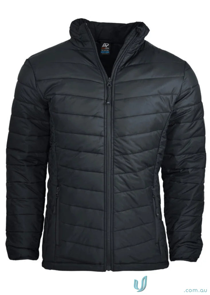 Mens Buller Jacket black quilted puffer jacket perfect for workwear and uniforms