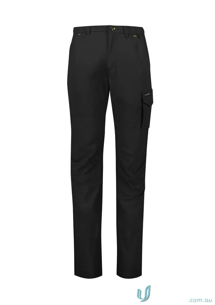 Mens Lightweight Outdoor Pant with black cargo pants and large cargo pocket for ultimate comfort