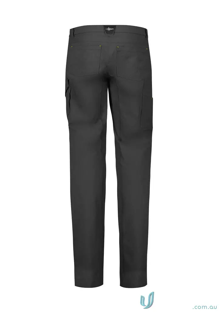 Mens lightweight outdoor pant with gray cargo pants and large cargo pocket for ultimate comfort