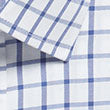 Men's Contemporary Fit Oxford Check Long Sleeve Shirt - Easy Iron, Cotton-Rich