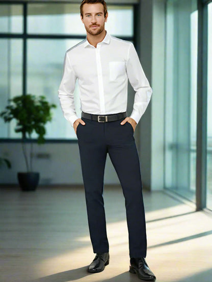 Mens Slim Fit Classic Pant - Navy / 72R - Pants