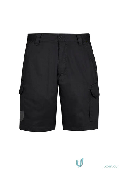 Black mens summer cargo shorts for a perfect summer cargo look