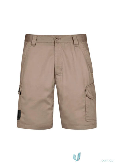 Mens Summer Cargo Shorts in Khaki perfect for summer cargo style and comfy wear