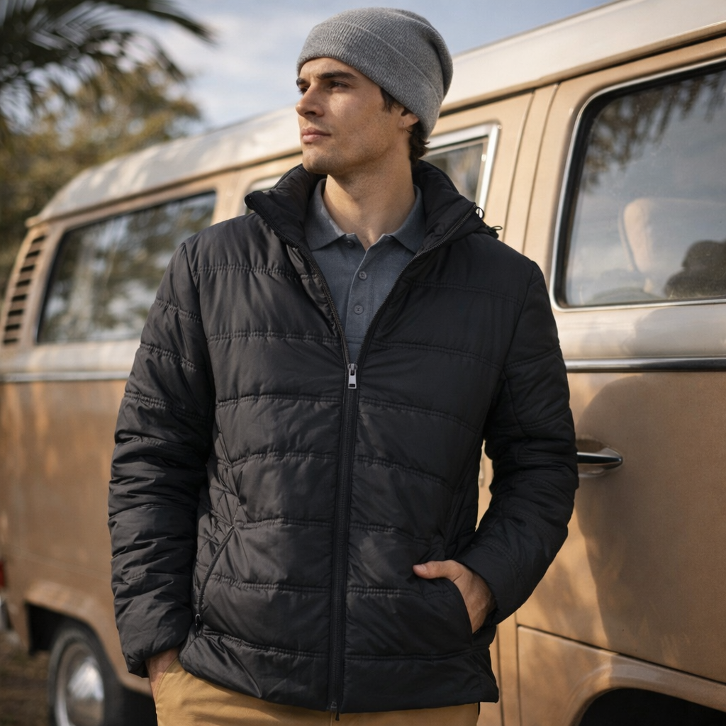 Quilted Puffer Jacket