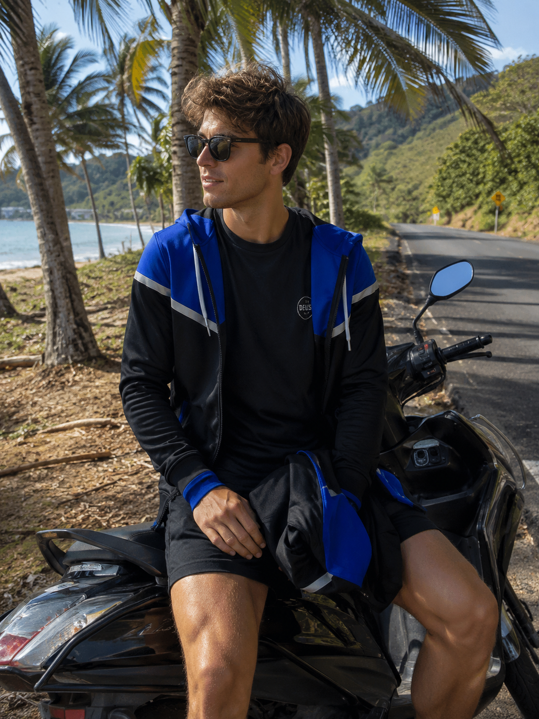 JK-C114 Custom Hooded Track Jacket