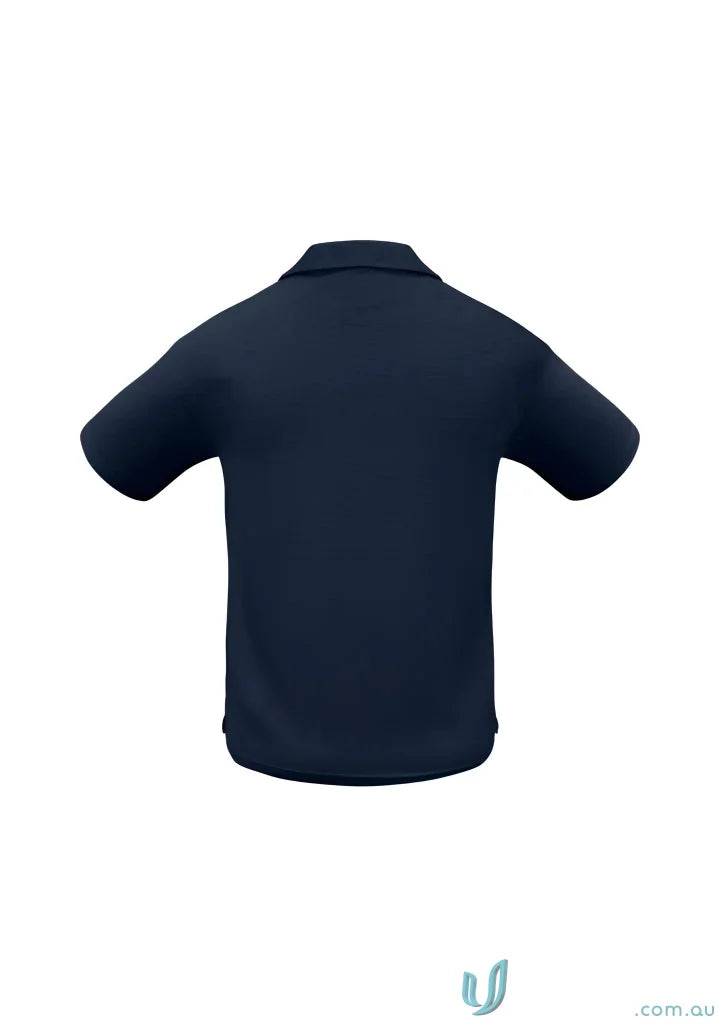 Navy blue micro waffle polo from Biz Collection P3300 Men’s collection P3300 Polo shirt