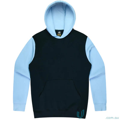 Monash Hoodie two-tone hooded sweatshirt ideal for uniforms with comfy fit and chest measurements