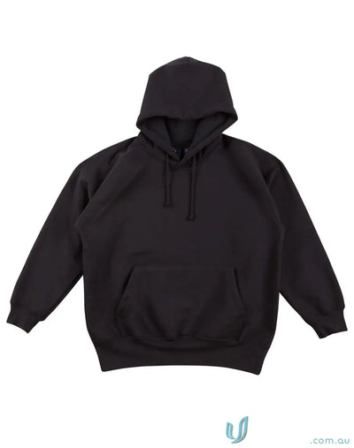 Black hoodie from MOQ25 Printed YOUTH Hoodie, perfect for uniforms and workwear