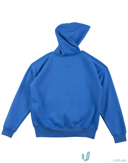 Blue hoodie from MOQ250 Printed Ladies Hoodie, perfect for uniforms and workwear