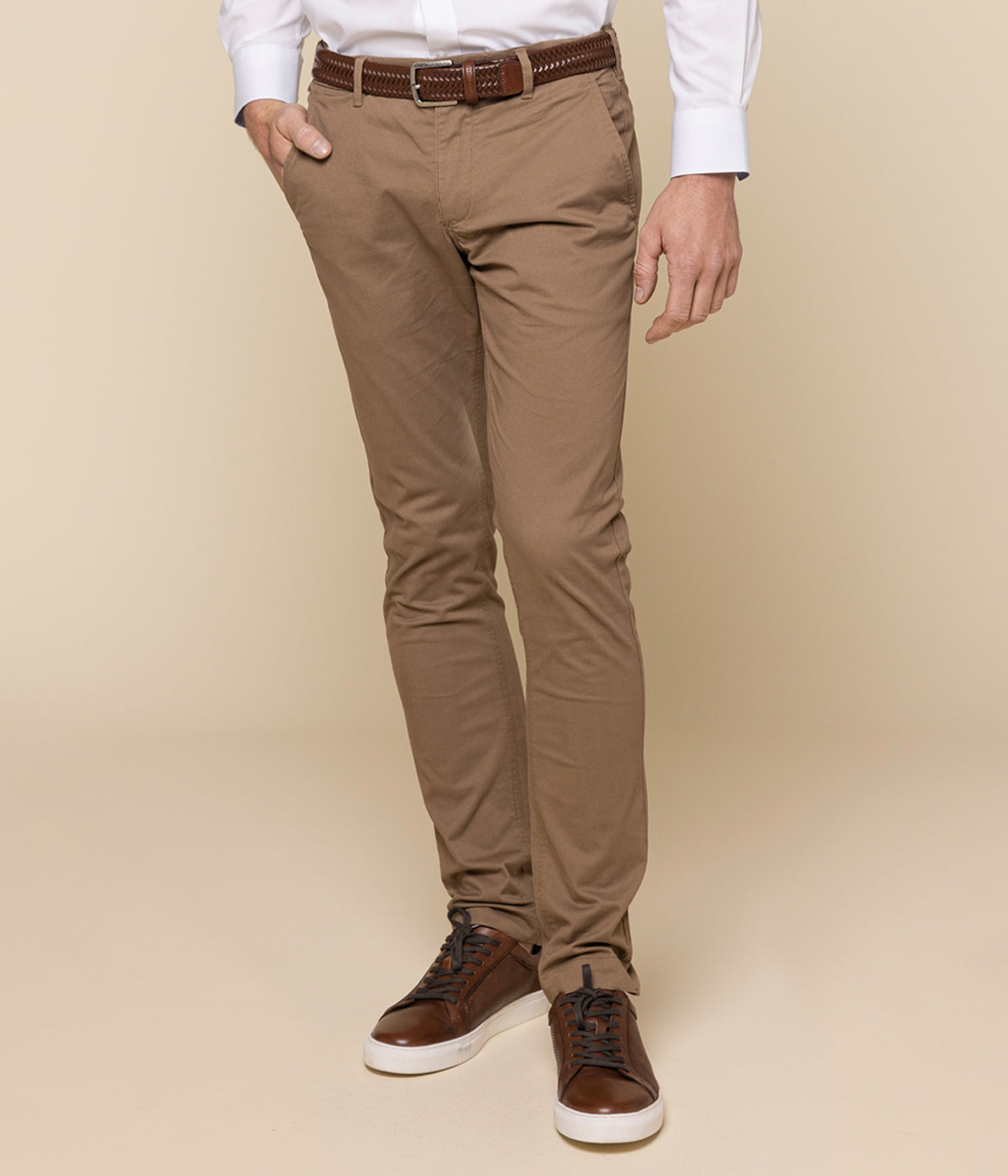 Napier Mens Chino Pant - Walnut / 28 - Pants