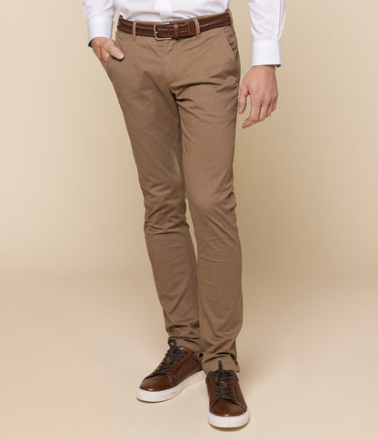 Napier Mens Chino Pant - Walnut / 28 - Pants