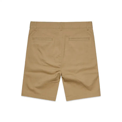 Khaki Nemesis Ramp Shorts with back pockets and belt loops