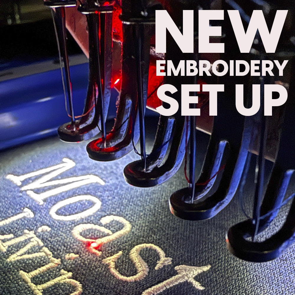 BRD: NEW Embroidery Set Up