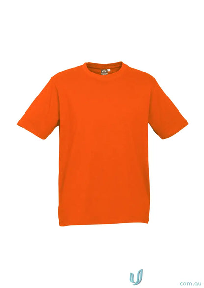 Plain orange Newport Tee from Biz Collection, perfect as an ice tee casual look