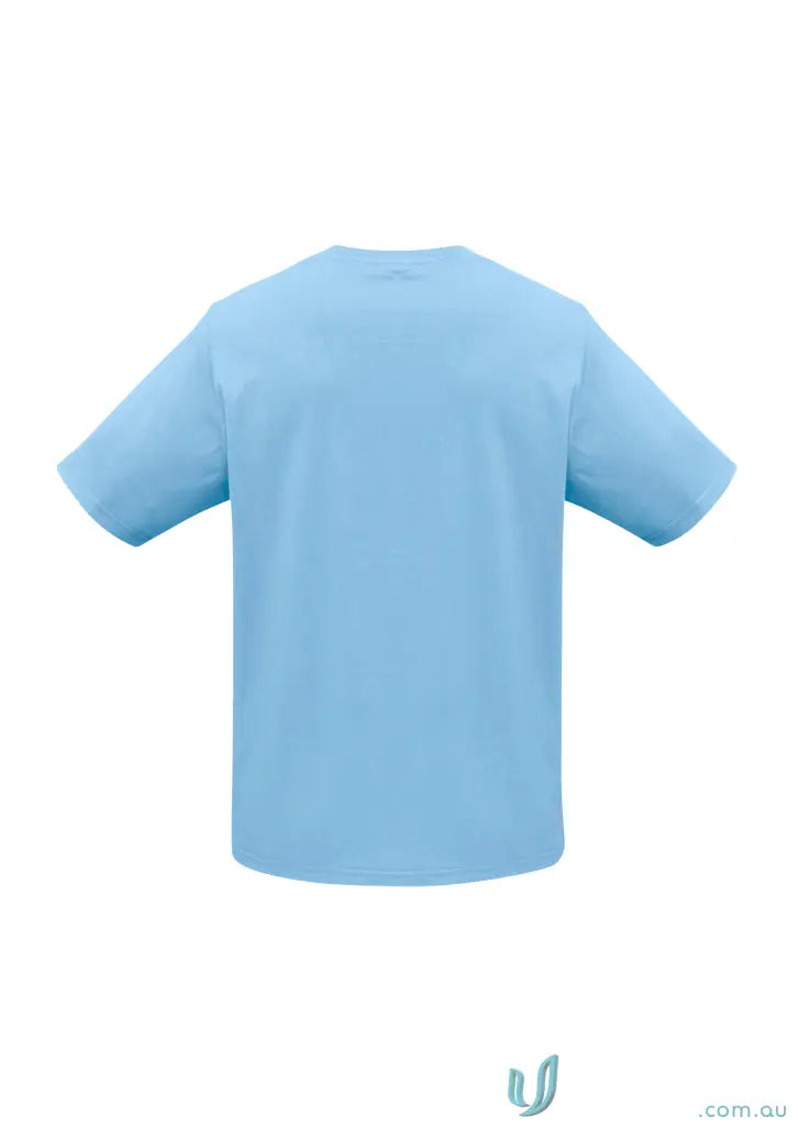 Light blue short-sleeved Newport Tee from Biz Collection, perfect ice tee style