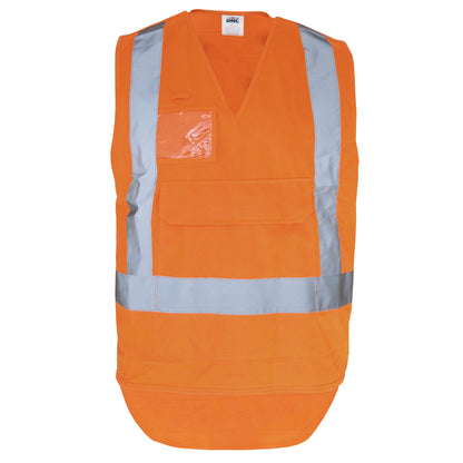NSW Rail Detachable Vest - Fluoro Orange / A(2XS) - WORKWEAR