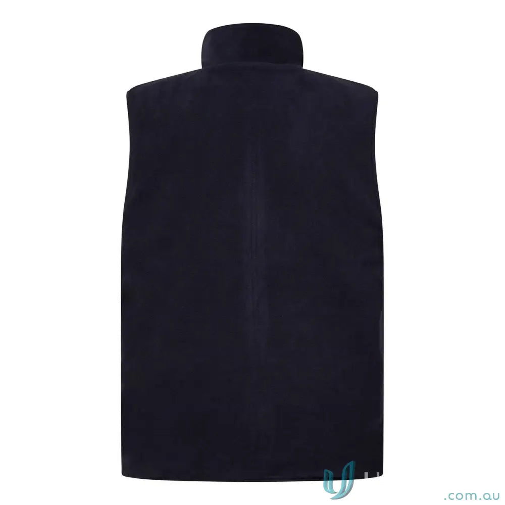 Dark blue NSW Rail reflective 4-in-1 jacket with sleeveless fleece vest and hand warmer pockets