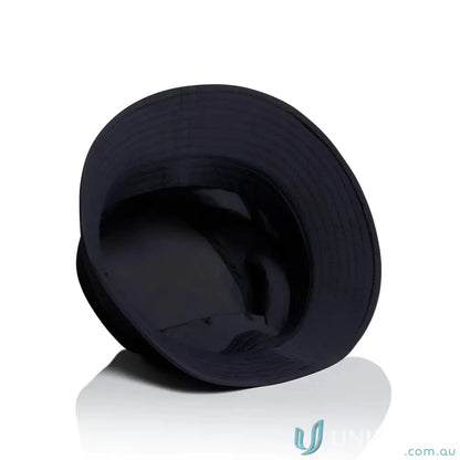 Navy blue nylon bucket hat from AS Colour 1171 lightweight quick-dry recycled nylon