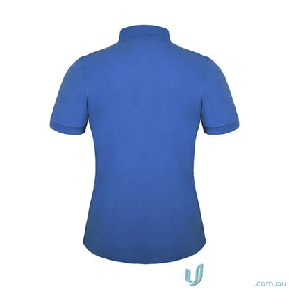 Royal blue Oceanic Polo shirt with a collar, perfect for uniforms and workwear