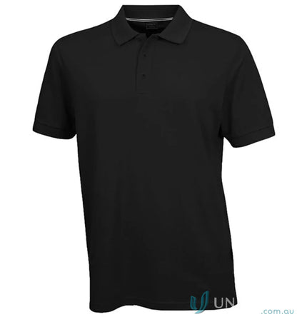 Oceanic S/S Polo shirt with collar, perfect for uniforms and workwear in black