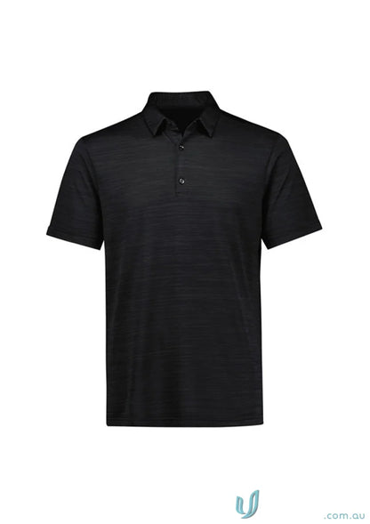 Orbit Short Sleeve Polo Shirt P410MS in certified recycled polyester, stylish and eco-friendly