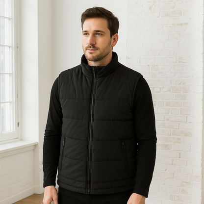 Men’s Outlander Insulated Eco-Thread Vest Waterproof - Black / A(S) - vest