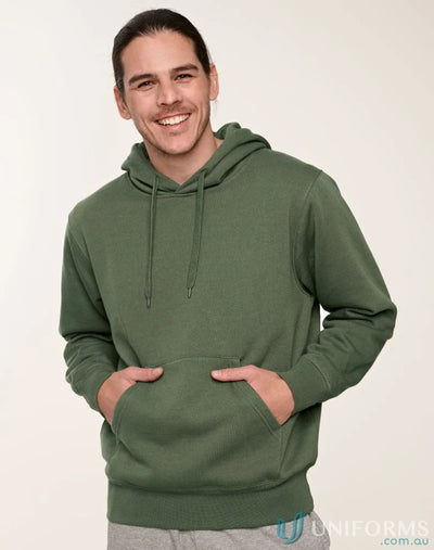 Green passion fleece hoodie with hood lining, perfect for the fl09 spirit unisex style
