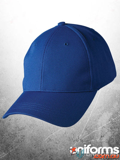 Blue Blue Baseball Cap made with breathable pique mesh for a winning spirit pique look