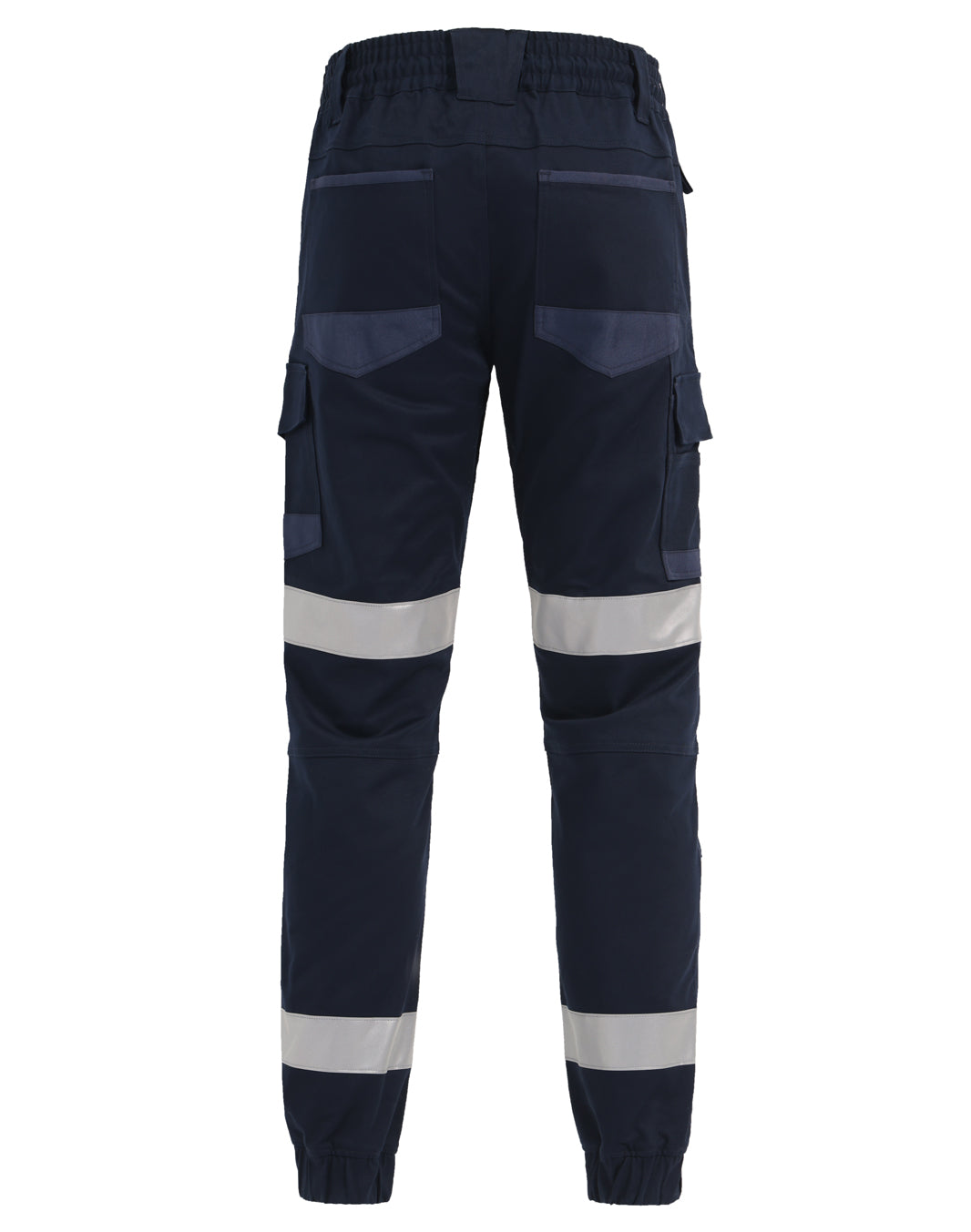 PLANETT Taped Cotton Stretch Cuffed Work Pants