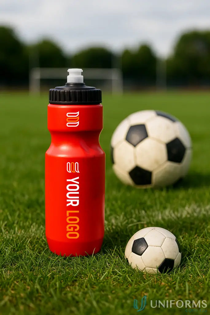 Red Planett Trek Bottle 700ml with black cap for sporty hydration