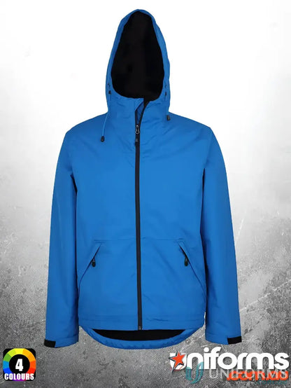 Blue Podium Tech Jacket with black accents, perfect for staying warm in JB’s Podium Tech gear