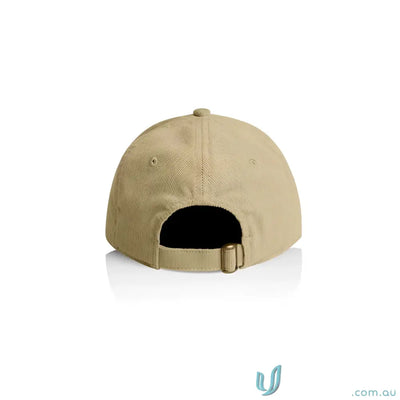 Tan cotton 16-wale Partridge Access Cord Cap with adjustable fastener and buckle