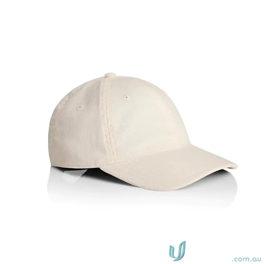 Light-colored cotton 16-wale Partridge access cord cap with adjustable fastener