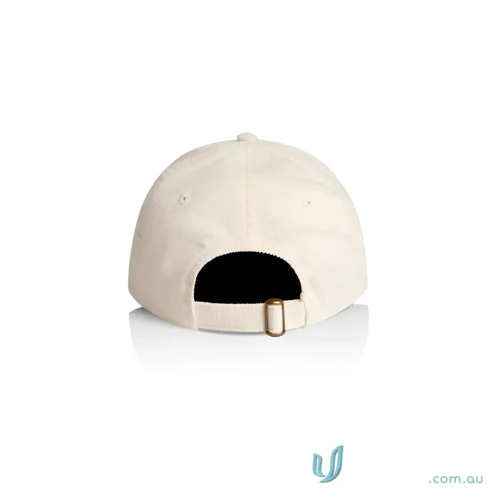 Off-white Cotton 16-Wale Partridge Access Cord Cap with adjustable fastener