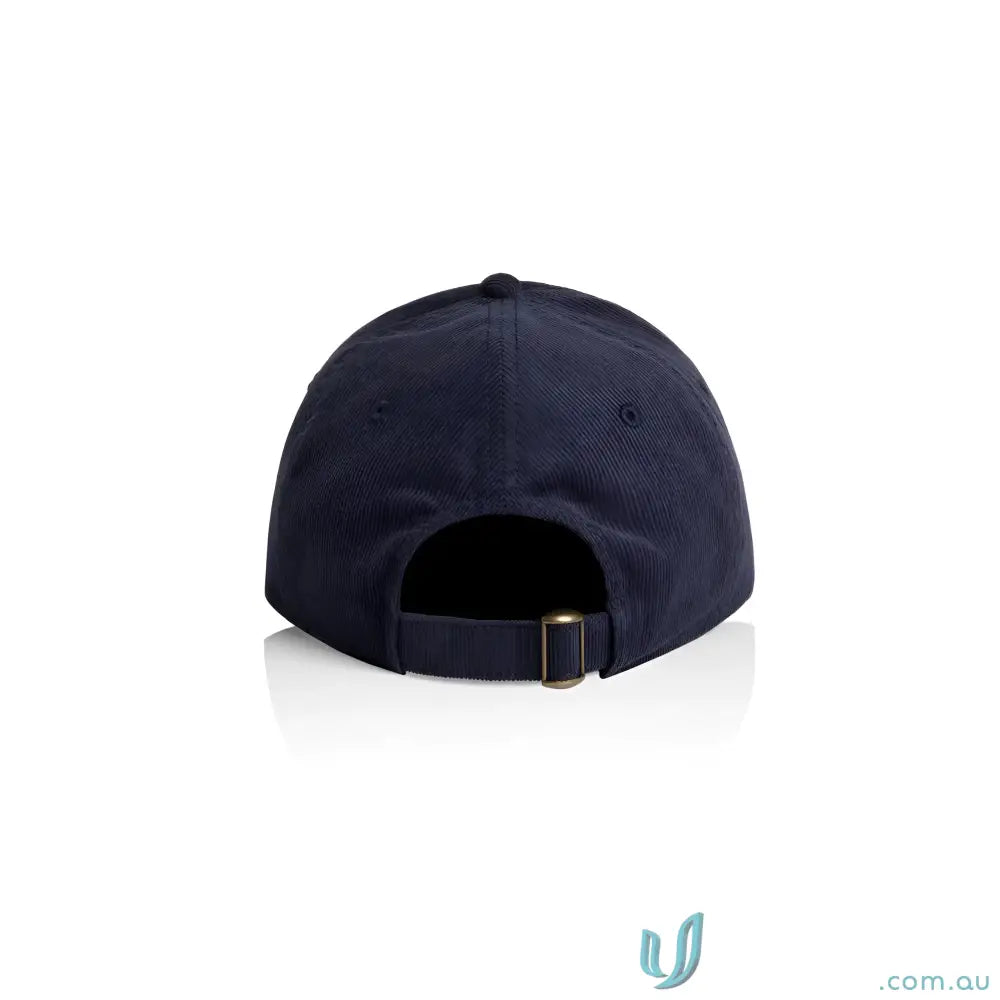 Dark blue Cotton 16-wale Partridge Access Cord Cap with adjustable fastener