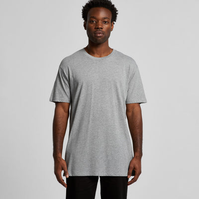 Premium basic tee heather gray relaxed fit cotton crewneck perfect for comfortable workwear and work uniforms