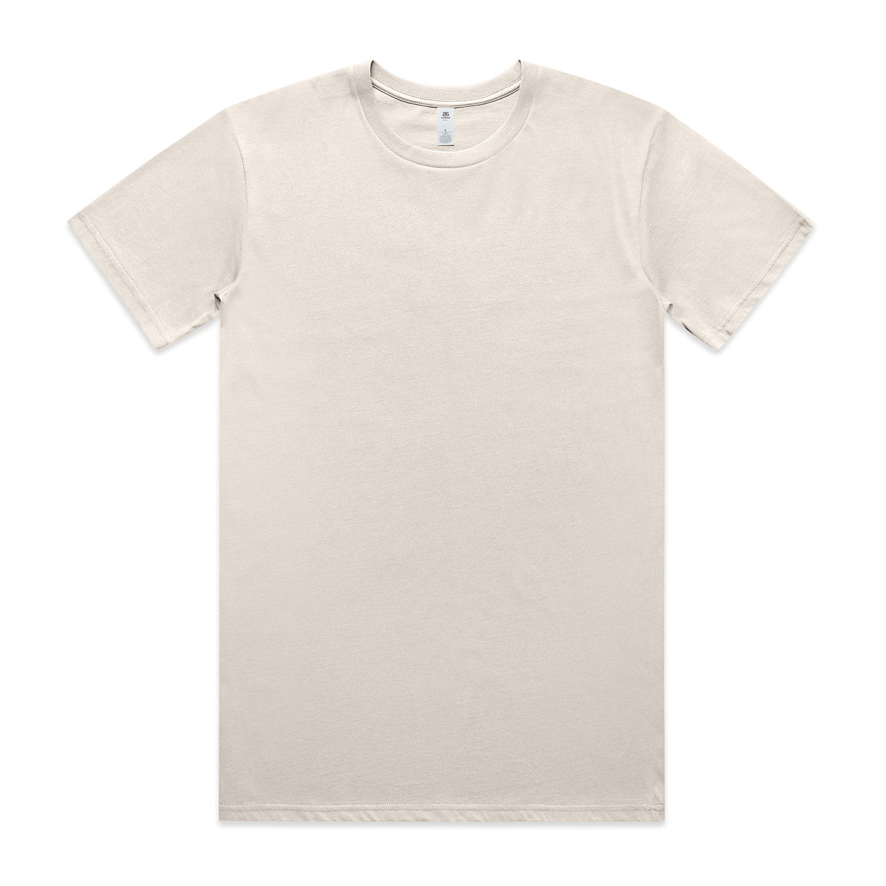 Premium basic tee off-white cotton minimalist crew neck t-shirt perfect for uniforms and workwear essentials