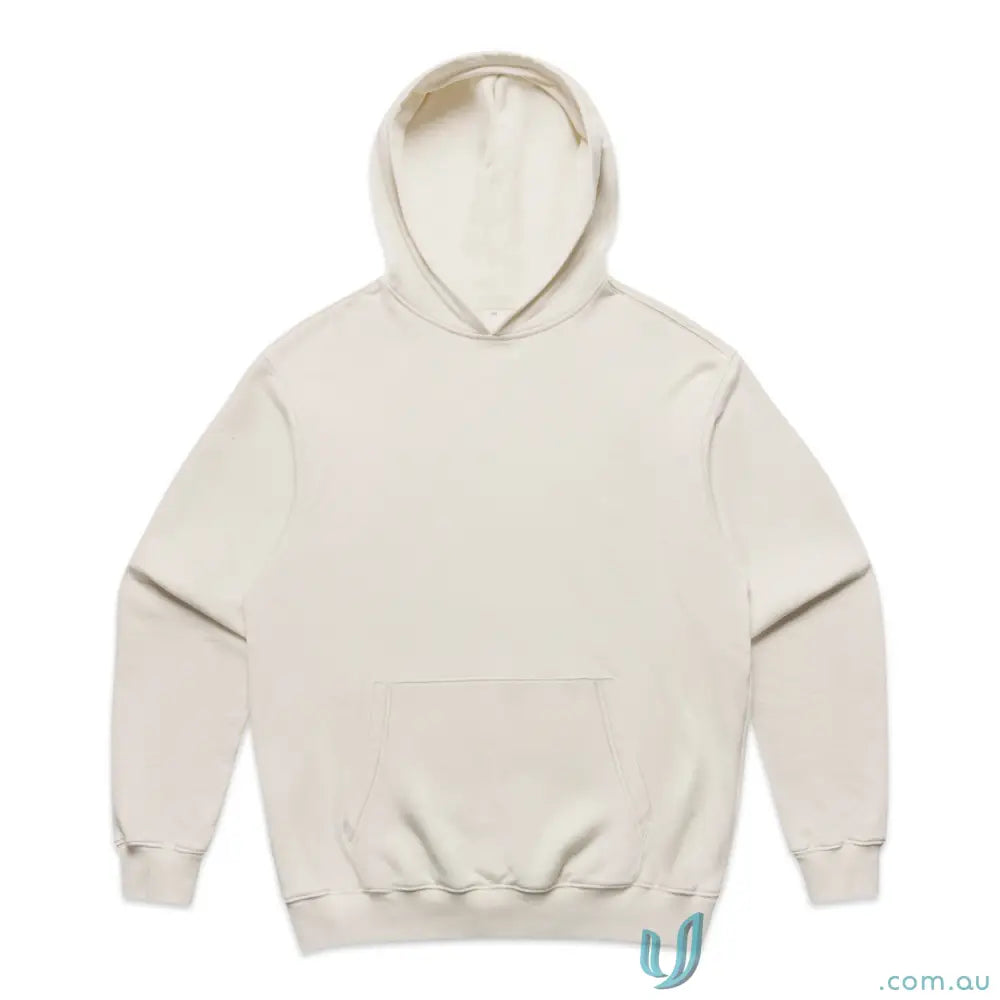 Beige Premium Heavyweight French Terry Hooded Sweatshirt for cozy casual wear