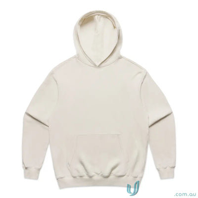 Beige Premium Heavyweight French Terry Hooded Sweatshirt for cozy casual wear