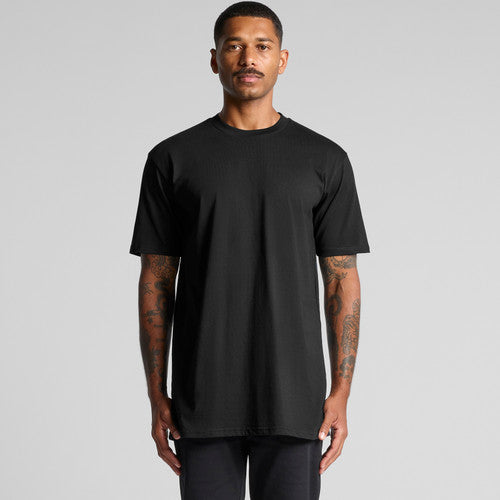 Black oversized t-shirt with crew neck and short sleeves, made of cotton.