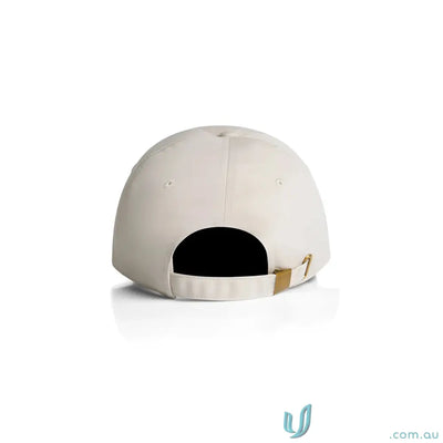 Light-colored Cotton Access Cap with adjustable metal clasp at the back
