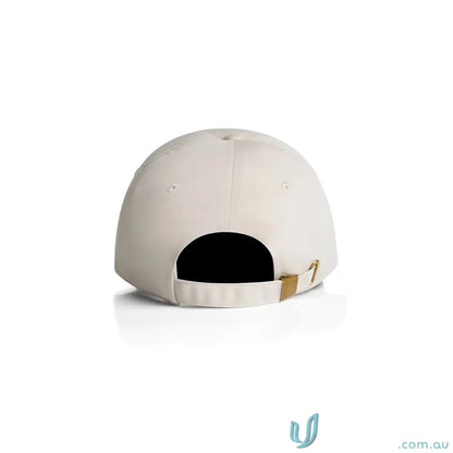 Light-colored Cotton Access Cap with adjustable metal clasp at the back