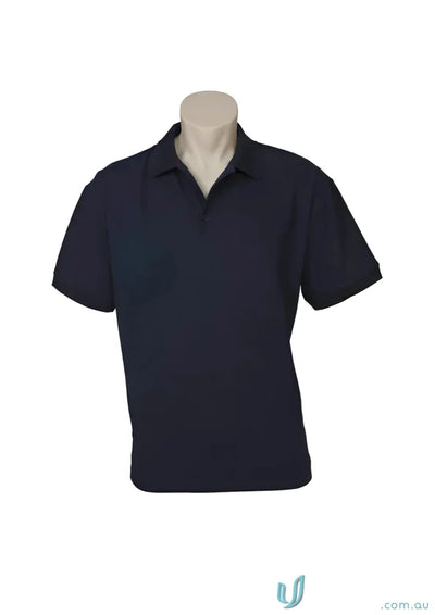Navy blue P9025 Ladies modern fit polo shirt on mannequin for sports uniforms