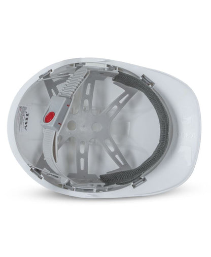 Push-Lock Safety Helmet (10 Pack) - White - WORKWEAR