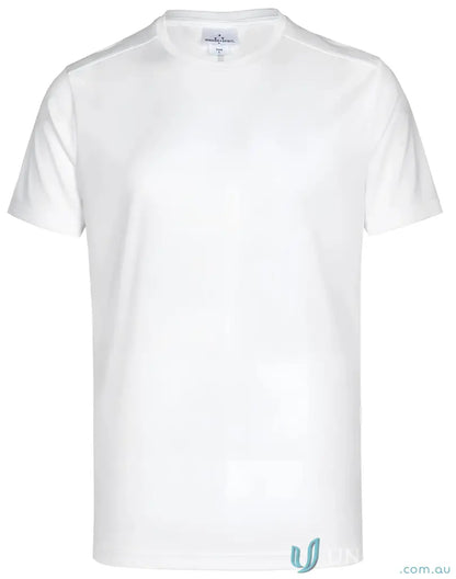 Plain white rapidcool ultra light tee with crew neck perfect for summer wear