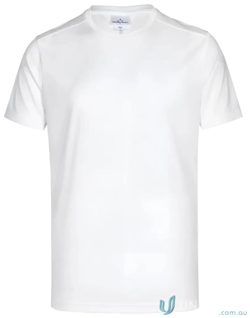 Plain white rapidcool ultra light tee with crew neck perfect for summer wear
