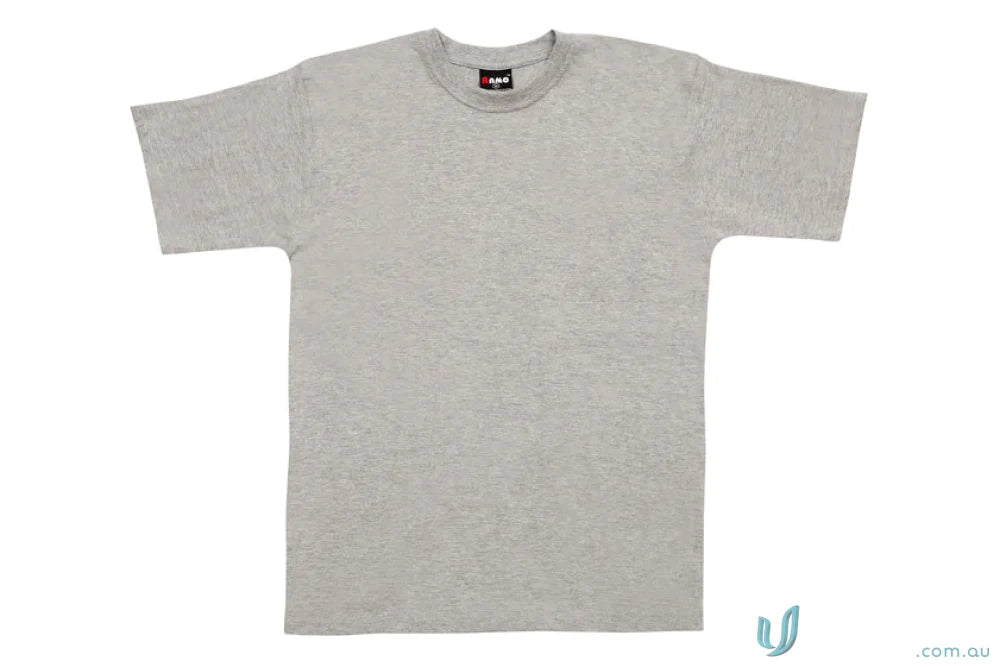 Gray short-sleeved T-Shirt from Regular T-Shirt, ideal for workwear and uniforms